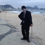 Chaplin carioca - Arte na rua